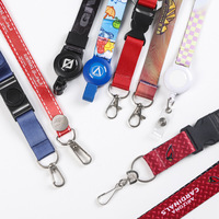 Cordones de Poliéster Personalizados con su LOGO, Porta Identificaciones y Llaveros con Logotipo para Oficina y Exposiciones