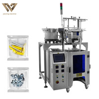 Machine automatique de comptage et d'emballage de matériel Minifix à chevilles Machine à emballer Vffs avec fonction de sac à maillons