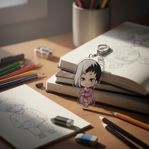 OEM ODM Colgante de acrílico de personaje de anime y ciencia ficción Dr. Strange, accesorio para llavero de manga, regalo para otakus - Product Image 3
