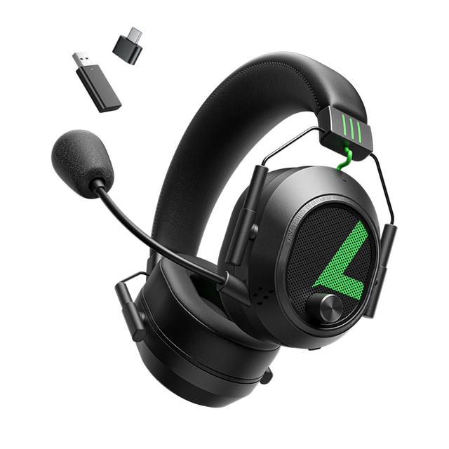 PLEXTONE G810 Wireless Gaming Headset 2.4GHz BT USB Gaming Headphones for PS5, PS4, PC, Switch, Mobile Phone , Xbox