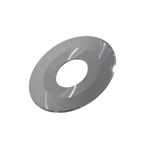 Couteau circulaire rond de lame de disque de rouleau de découpeuse d'OEM de 130mm pour le film de papier convertissant des machines de rebobinage de fente
