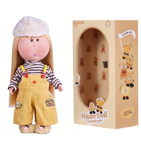 Poupée Patate Style Vintage 24CM, Poupée à Habiller Kawaii avec Cheveux Longs et Raides, Tenues, Jouet de Collection, Ornement avec Boîte Cadeau pour Filles