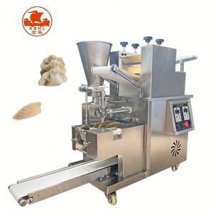 Máquina de productos de grano Uso comercial Máquina formadora de bolas de masa hervida Samosa Spring Roll Gyoza Equipo para la venta - Product Image 6