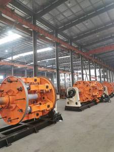Máquina trenzadora planetaria Shanghai SWAN 2017/1 + 8 + 16 con torsión trasera para la fabricación de alambre de cobre/aluminio/cable 2025 - Product Image 2