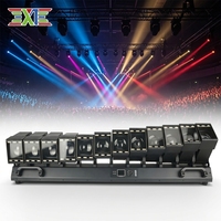 XJ DMX 12x60W RGBW Beam Moving Head Aluminiumlegierung LED-Lichtleiste 32-Bit Linear Dimmbar für Hochzeit KTV Club Bühnenbeleuchtung