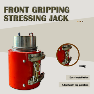 Martinetto Idraulico Precompresso a Bloccaggio Frontale in Acciaio Legato, Capacità >50T per Tensionamento Cavi di Ancoraggio (Push-in/Push-out) - Product Image 1