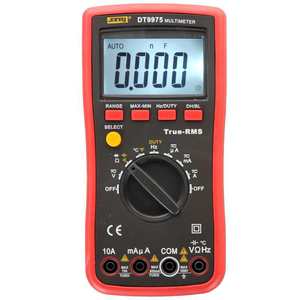 มิเตอร์ดิจิตอล Binjiang รุ่น DT9972A ดิจิตอล 9975 เครื่องวัดค่าความเหนี่ยวนำ 9978A ป้องกันการไหม้ รุ่น 9973 เครื่องวัดค่าความจุ 10000 อัจฉริยะ ป้องกันการไหม้ - Product Image 4