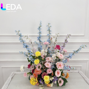 LEDA ชุดดอกไม้ประดิษฐ์แบบใหม่ ดีไซน์ตามสั่ง สำหรับตกแต่งโต๊ะกลางงานแต่งงาน - Product Image 2