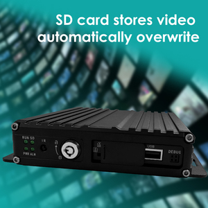 Автомобильный видеорегистратор H.264 на SD-карте, 4 канала, 1080P, с двумя объективами, камера заднего вида, видеорегистратор-зеркало, система мониторинга автомобиля - Product Image 3