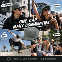 Casquette de baseball professionnelle à 5 panneaux, style plat, structurée, vierge, pour équipes et fans, vente en gros