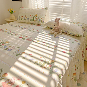 Falda de cama de uso doméstico impresa con patrón elegante - Product Image 6