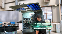 Máquina CNC de 9 Ejes de Alta Precisión CK990 con Baja Tasa de Error para Resortes de Vibración de Motores GOLDLION&CANNYU