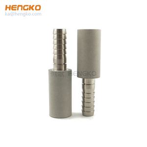 Sinterizzato in acciaio inox 316L carbonatazione pietra/diffusione pietra 2 <span class=keywords><strong>um</strong></span>, tubi raccordi per 1/8 pollici - Product Image 3