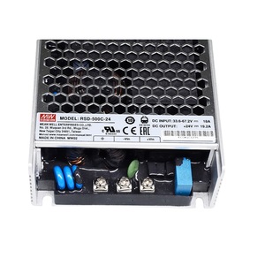 Convertidor CC-CC RSD-500D-24 de 500W y 24V para Aplicaciones Ferroviarias, Montaje Fuera de Vía, Enfriamiento Natural - Product Image 2