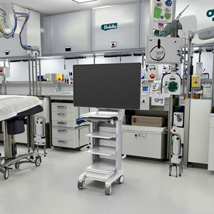 Chariot médical avec le chariot mobile d'endoscope de moniteur de 55 pouces pour des hôpitaux - Product Image 4
