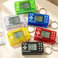 Nouvelle console de jeu portable mini de poche avec plusieurs jeux, console de jeu rétro classique, mini porte-clés