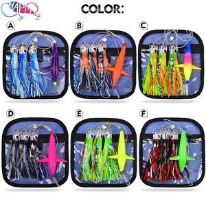 เหยื่อตก<span class=keywords><strong>ปลา</strong></span>ทะเลน้ำลึกแบบเดซี่เชน ขนาด 6 นิ้ว/9 นิ้ว สำหรับตก<span class=keywords><strong>ปลา</strong></span>ทูน่า วาฮู โดรา - Product Image 4