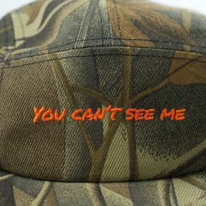 Оптовая продажа, новая камуфляжная шляпа с металлической пряжкой, <span class=keywords><strong>5</strong></span>-панельная кепка для кемпинга - Product Image 3