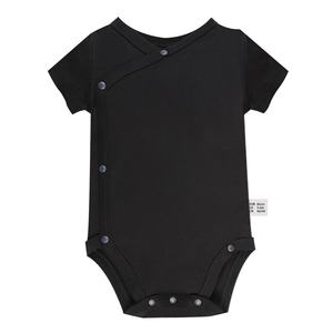 Vêtements nouveau-nés transfrontaliers été à manches courtes body sans couture Triangle <span class=keywords><strong>combinaison</strong></span> pour ramper tricoté classe A bébé <span class=keywords><strong>combinaison</strong></span> - Product Image 6