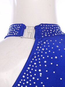 Femmes Latin Dance Crop Tops Dancewear Ballroom Costumes pour la danse du ventre <span class=keywords><strong>Chacha</strong></span> Tango Dance Stage Performance Party Competitive - Product Image 5