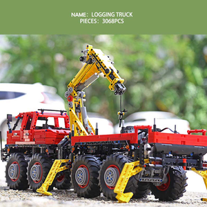 Pour moule roi 13146 série d'ingénierie RC camion forestier à charnière 3068 pièces en plastique voiture briques modèle technique jouet éducatif pour - Product Image 3