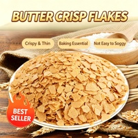 500g Butter-Crisp-Flocken Backzutat Topping für Eis, Gelee, Desserts, Eiscreme, Mousse-Kuchen Dekorationsbedarf