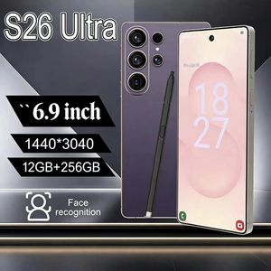 <span class=keywords><strong>Téléphone</strong></span> portable S26Ultra transfrontalier de haute qualité et économique, machine tout-en-un, prend en charge <span class=keywords><strong>les</strong></span> langues mondiales, 12+256 Go, Android 15 - Product Image 4