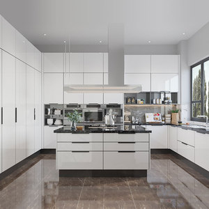 Set di Mobili da Cucina OPPEIN per Villa e Casa con Ante Laccate - Product Image 1