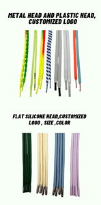 2021 nóng bán tùy chỉnh in Jacquard Logo ma thuật không có Tie không có ren <span class=keywords><strong>Silicone</strong></span> phẳng dây giày đàn hồi cho túi xách nóng bán <span class=keywords><strong>Webbing</strong></span> - Product Image 4