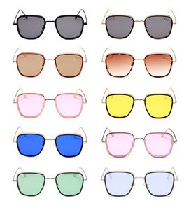 Gafas de Sol Kabir <span class=keywords><strong>Singh</strong></span> UV400 para Hombre, Armazón de Madera Azul de Alta Calidad, Hechas en India, Colores de Armazón Dorado y Plateado - Product Image 6