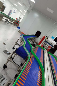 Modüler plastik konveyör bant için içecek et meyve üretim konveyör sistemi çin fabrika profesyonel sıcak satış - Product Image 4