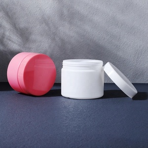 Emballage pour soins de la peau, pot de crème pour le corps, logo personnalisé, pot pour masque facial, pots cosmétiques en plastique de 300 ml - Product Image 1