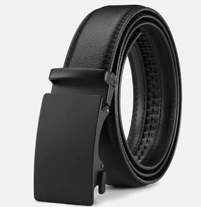 Cinturón para Hombre, Cuero Genuino, Hebilla Automática, Cinturón Versátil para Negocios - Product Image 2