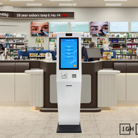 Wintronix YC P03 Service Equipment Solution Bank Hôpital Clinique Pharmacie Système de file d'attente QMS multilingue Compteur LCD 10 points
