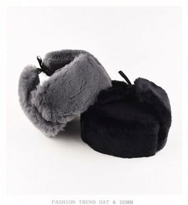 Chapeau d'hiver pour homme, épais et chaud, en coton, style aviateur, avec cache-oreilles, type trapper russe, chapeau de soldat - Product Image 6