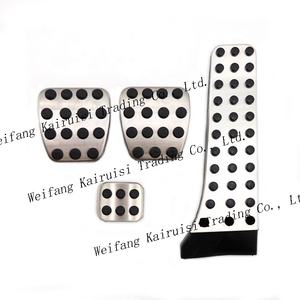 Pour mercedes-benz SLS CLS classe <span class=keywords><strong>SLK</strong></span> GLK classe C E classe acier inoxydable accélérateur frein repos pédale voiture pédale coussinets couvre - Product Image 4