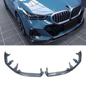 Labbro Anteriore in Fibra di Carbonio Stile MP per BMW <span class=keywords><strong>Serie</strong></span> 5 G60 G68, Labbro Paraurti Anteriore 2024+ - Product Image 1