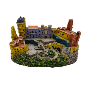 Modelo <span class=keywords><strong>de</strong></span> construcción 3d <span class=keywords><strong>de</strong></span> Castillo en miniatura, resina personalizada, recuerdo - Product Image 6