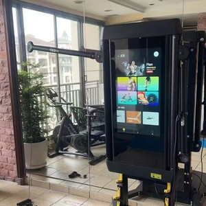 Nouveau modèle de miroir de fitness intelligent multifonctionnel pour usage commercial et domestique avec entraîneur intelligent complet - Entraînements de gym - Product Image 4