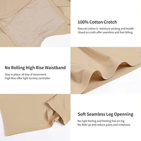 Pantalones cortos antirozaduras para mujer, bragas de Yoga antideslizantes sin costuras, pantalones cortos para debajo del vestido