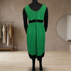 Vêtements quotidiens robe de maternité au genou col rond respirant naturel impression numérique Logo dos maillots de bain Photoshoots femmes enceintes - Product Image 3