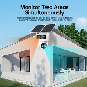 4G Simkaart Farm Solar Camera PTZ 360 Graden Rotatie Bewegingsdetectie 6MP Dubbele Lens Buiten Solar Camera - Product Image 4