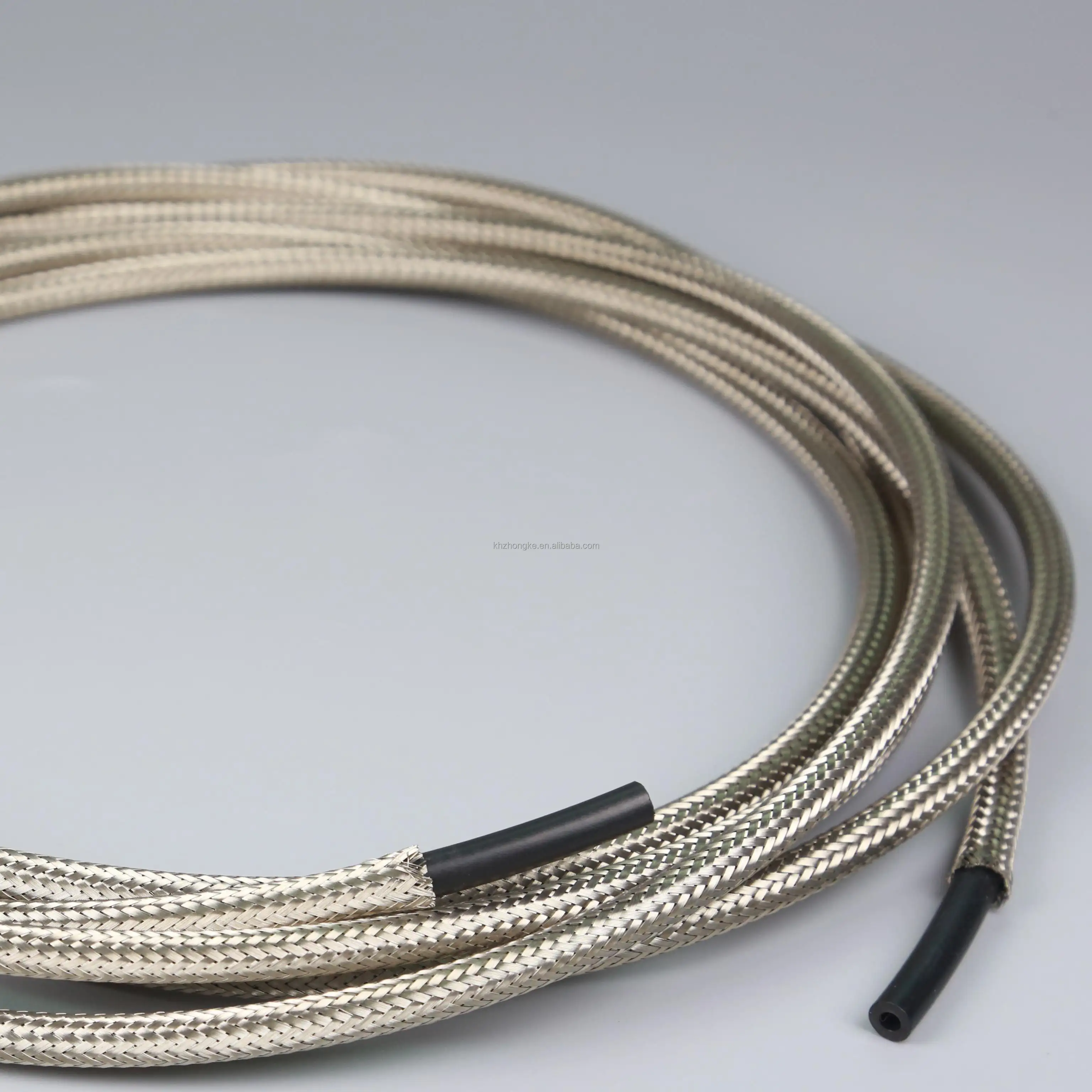 Professional Copper Wire Screening Braided Sleeving for Electromagnetic Shielding with high quality