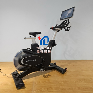 YG-S014-1 Professionnel Commercial Gym Cardio Exercice <span class=keywords><strong>Fitness</strong></span> Équipement LCD Tactile Écran Intelligent Électrique Magnétique Spinning Bike - Product Image 1