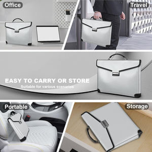 Sac <span class=keywords><strong>anti</strong></span>-<span class=keywords><strong>feu</strong></span> <span class=keywords><strong>pochette</strong></span> ignifuge résistant au <span class=keywords><strong>feu</strong></span> Document sac fichier enveloppe poches ignifuge sac d'argent pour ordinateur portable Carton - Product Image 4