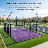 Terrains de padel personnalisés pour les clubs sportifs, les centres de villégiature, les écoles et les projets de loisirs commerciaux