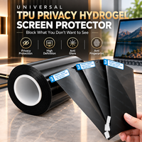 Film TPU de Confidentialité en Rouleau Matériau 200x300mm Feuilles A3 A4 PET Protection d'Écran Anti-Reflet Confidentialité