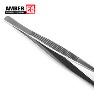 Ensemble de pinces de cuisine en acier inoxydable ambre, pinces longues pour aliments, pince à barbecue, pince à viande pour barbecue, pinces de cuisine - Product Image 6