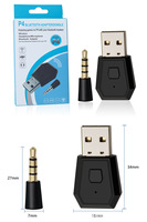 Autres accessoires de jeu pour ps4/ps5 récepteur de prise casque pour console de contrôle ps4
