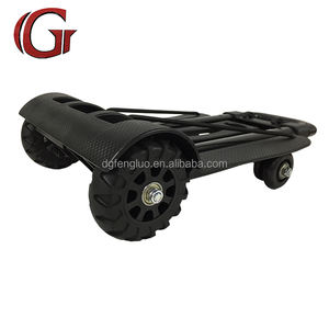 Poignée télescopique en aluminium pour chariot de service de cuisine avec roue de réservoir pour déplacer des marchandises - Product Image 3